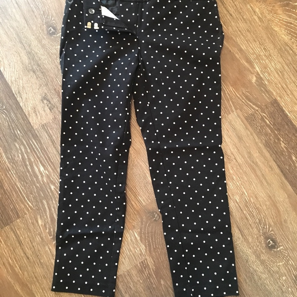 Liz Claiborne dress pants Size 8 polka dot